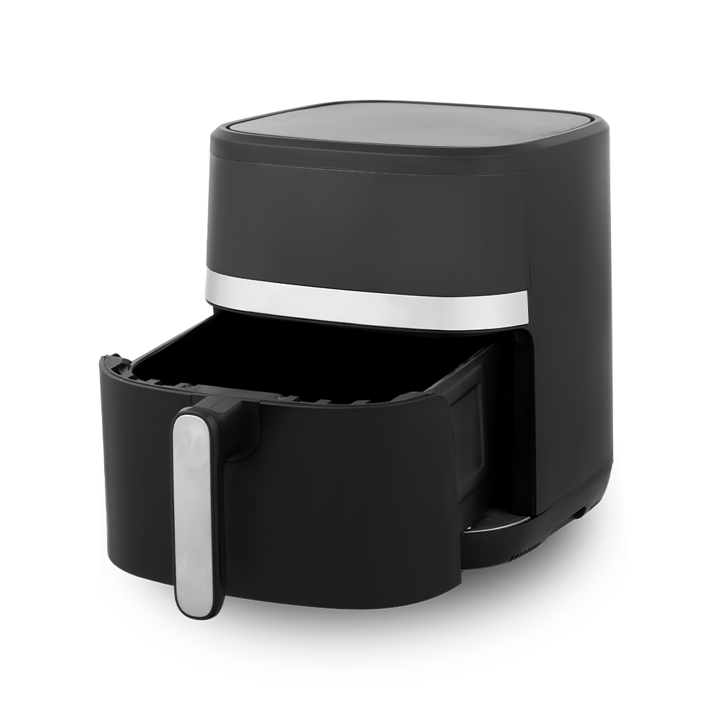 Täysmusta Digital Touch Air Fryer