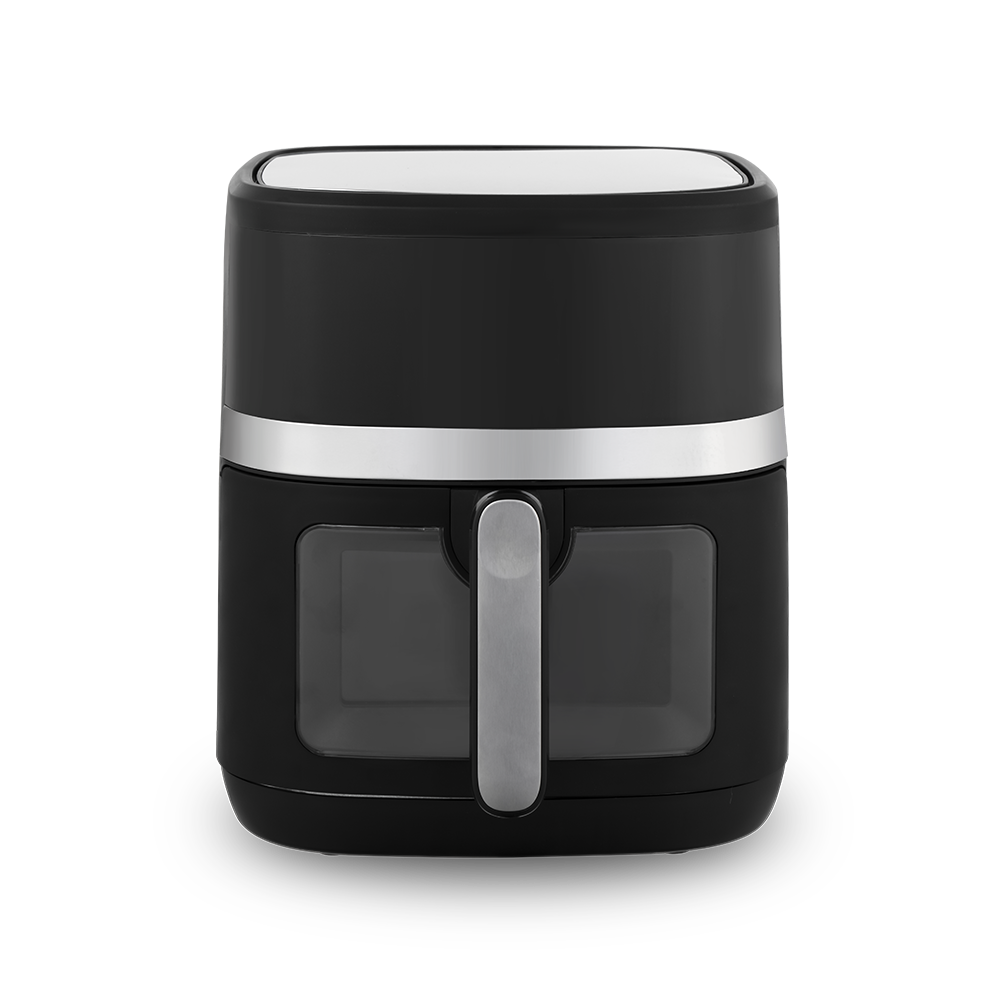 Kiiltävä valkoinen Touch Control Air Fryer
