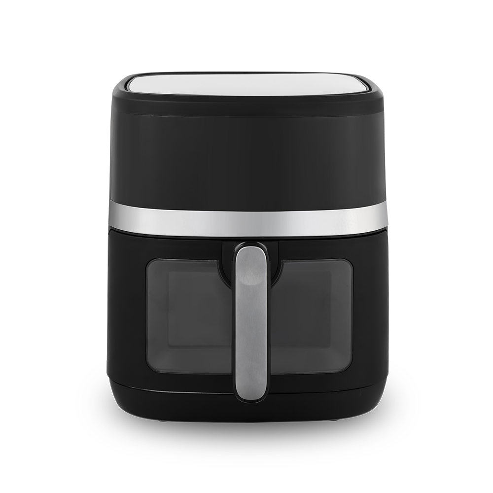 Kiiltävä valkoinen Touch Control Air Fryer